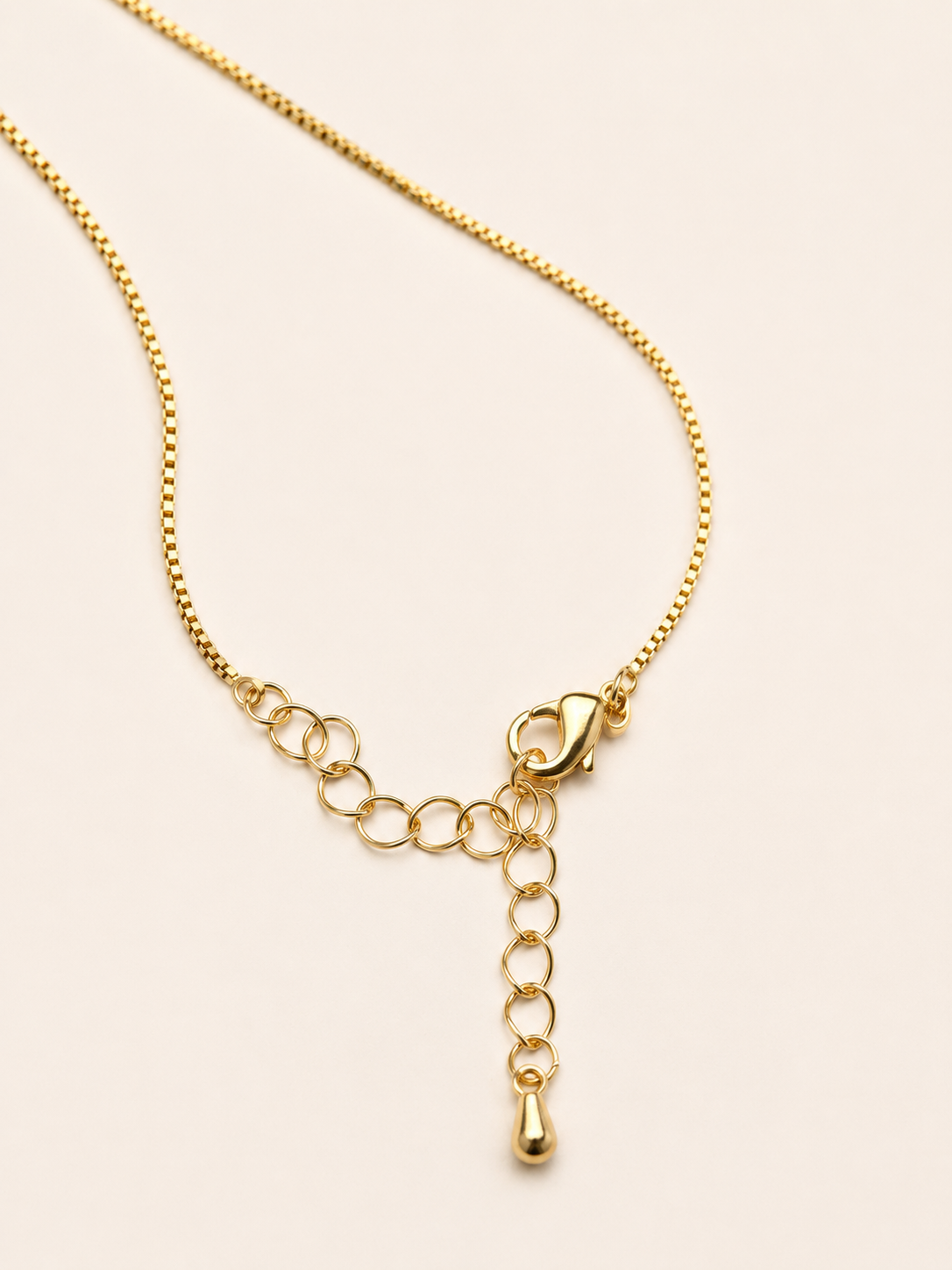 Organic gold pearl pendant necklace on a delicate chain, minimalist everyday jewellery in 14K gold plated finish by Soft Sunday Co.