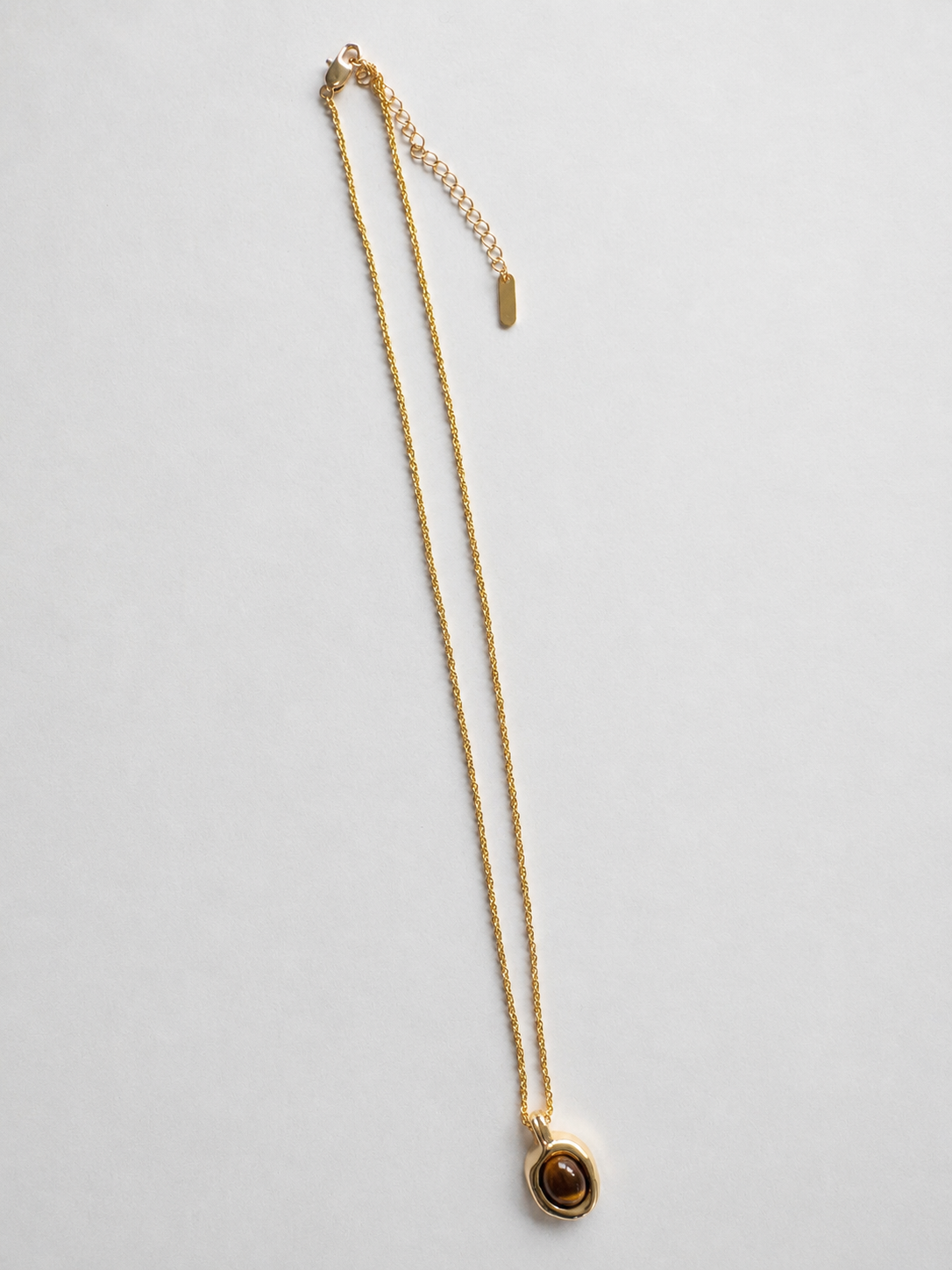 Tiger Eye Pendant Necklace
